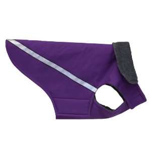   Products West Coast Rain Wear Dog Coat, Size 18, Purple