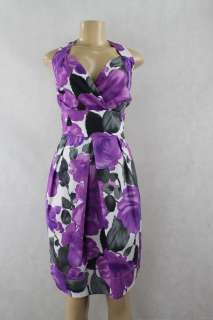 Ruby Rox women dress sleeveless white purple combo size 20  