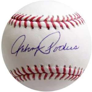  Johnny Podres Autographed Baseball