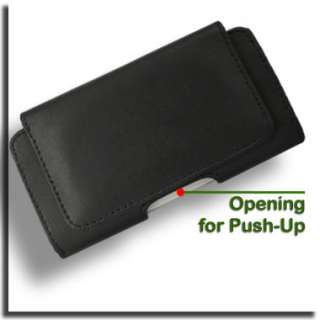 Genuine Leather Case for Nokia C3 Pouch Black Cover New  