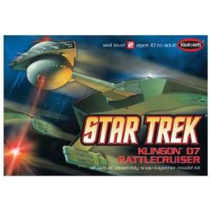  Polar Lights 1/1000 Star Trek Klingon D7 Battle Cruiser 