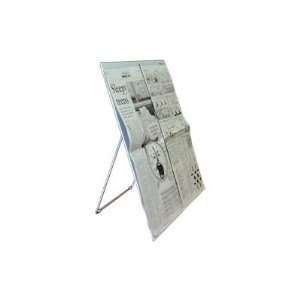 Newspaper Stand With Page Holder