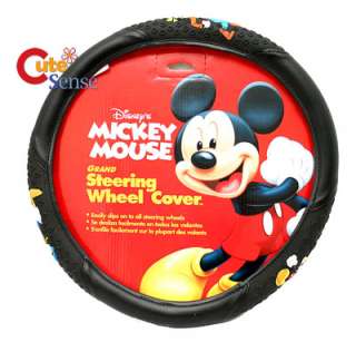 Mickey Mouse Steering Wheel Cover Car Auto Accesories  