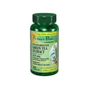  Standardized Green Tea Extract 315 mg 315 mg 100 Capsules 