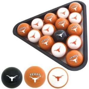  Texas Longhorns Officially Licensed Billiard Balls Sports 