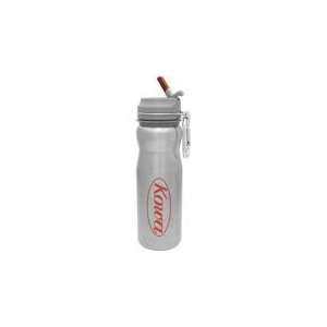  Stainless Steel Water Bottle w/Carabineer Sports 