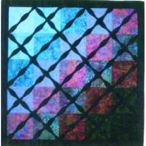  5895 PT Through the Looking Glass Stained Glass Quilt Pattern 