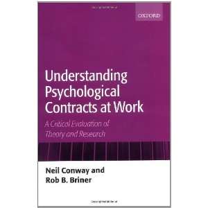 Understanding Psychological Contracts at Work A Critical Evaluation 