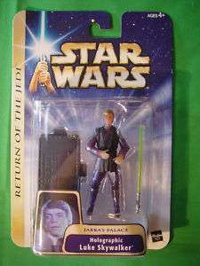 Star Wars Hasbro Holographic Luke Carded New  