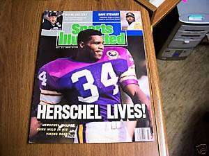 Sports Illustrated 1989 Herschel Walker Cover  