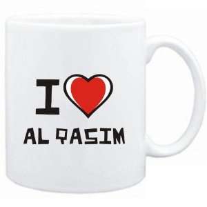  Mug White I love Al Qasim  Cities