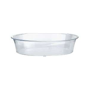 Cal Mil Clear 10quot; Deep Turn NServe Tray  Industrial 
