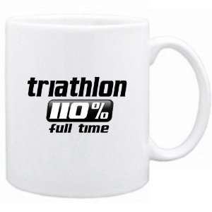  New  Triathlon 110 % Full Time  Mug Sports
