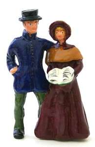 Victorian Village Christmas Children Carolers miniature figurine 54mm 