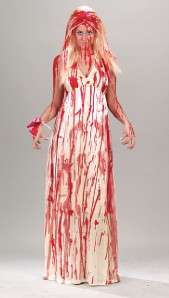 CARRIE PROM NIGHTMARE BLOODY DRESS COSTUME FW5098 NEW  