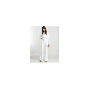 JUICY COUTURE TRACKSUIT (ALL WHITE) SIZE (LARGE) LONG SLEEVE WITH 