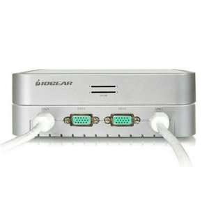  NEW 4 Port MiniView USB KVM Switch with Audio and Cables 