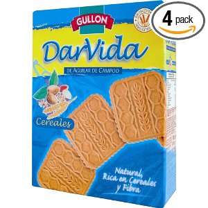 Gullon Darvida Cereales Cookies, 28.22 Ounce Boxes (Pack of 4)  