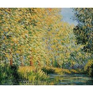  Monet Paintings Bend in the Epte River