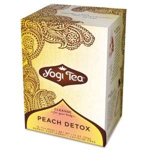  Yogi Tea Peach DeTox   16 bags
