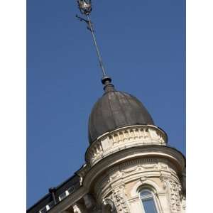 Detail of Building with Dome and Spire, Helsinki, Finland Photographic 