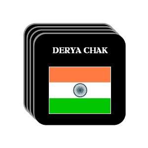  India   DERYA CHAK Set of 4 Mini Mousepad Coasters 
