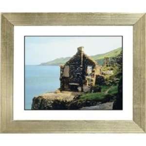  Abandoned Seaside Cottage Silver Frame 24 Wide Wall Art 