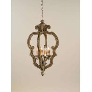  Currey & Company 9942 Chancellor 4 Light Chandeliers in 