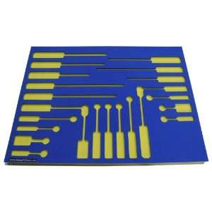   for 23 Craftsman Screwdrivers, Blue and Yellow