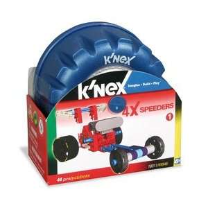  KNex 4X Speeders Set  Red Toys & Games