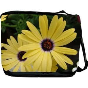  Rikki KnightTM Yellow Flowers Messenger Bag   Book Bag 