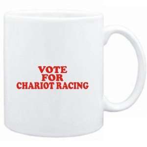    Mug White  VOTE FOR Chariot Racing  Sports