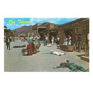 Old Tucson, Frontier Town Giclee Poster Print, 32x24