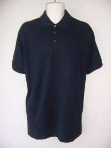 BOSS HUGO BOSS Ferrara Polo Navy Pima Cotton Short Sleeve Shirt XL NWT 