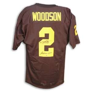  Charles Woodson Autographed Jersey   Michigan Blue 
