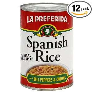 La Preferida Rice Spanish, 15 Ounce Grocery & Gourmet Food