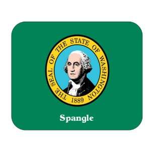  US State Flag   Spangle, Washington (WA) Mouse Pad 