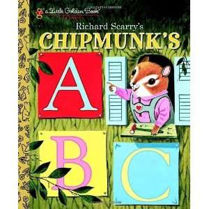   Chipmunks ABC (Little Golden Book) [Hardcover] Roberta Miller Books
