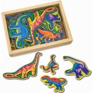  Dinosaurs Magnets in a Box by Melissa & Doug Toys & Games