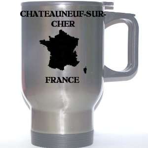  France   CHATEAUNEUF SUR CHER Stainless Steel Mug 