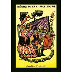  Theatre de la Chauve Souris 16X24 Giclee Paper