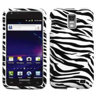 Samsung Galaxy S2 Skyrocket i727 Design Case (Black Zebra)  