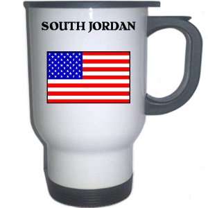  US Flag   South Jordan, Utah (UT) White Stainless Steel 