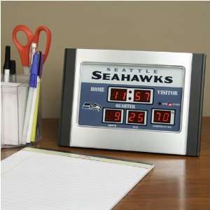  Seattle Seahawks Alarm Scoreboard Clock