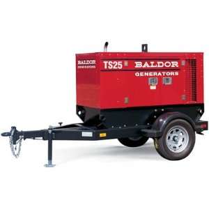  Baldor Generator Generator 20KW W/Trailer & Brakes #TS25SB 