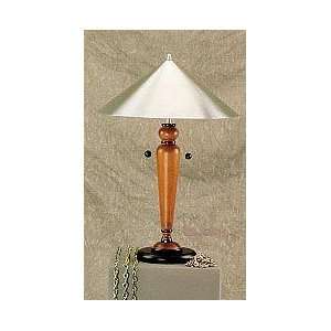   LIFE STYLE TABLE LAMP,60Wx2 TEAK by Lite Source