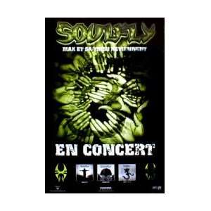  SOULFLY 3   En concert Music Poster