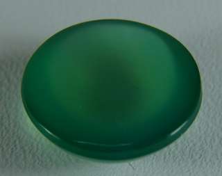 Certified 6.52 ct Clear Green Natural Chalcedony Cab Cabochon A 068 1 