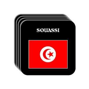  Tunisia   SOUASSI Set of 4 Mini Mousepad Coasters 