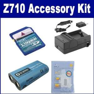  Kodak Z710 Digital Camera Accessory Kit includes SDCRV3 